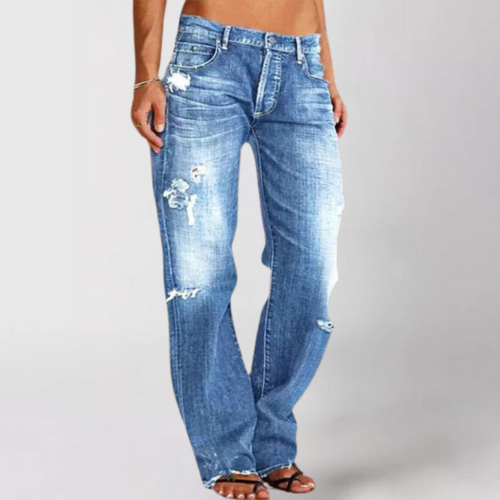 Veronica - Loose Wide-Leg Denim Jeans