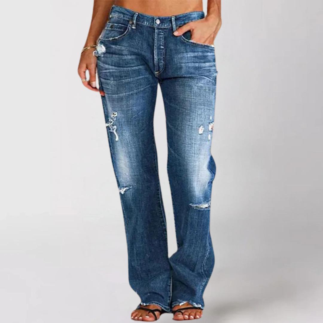 Veronica - Loose Wide-Leg Denim Jeans