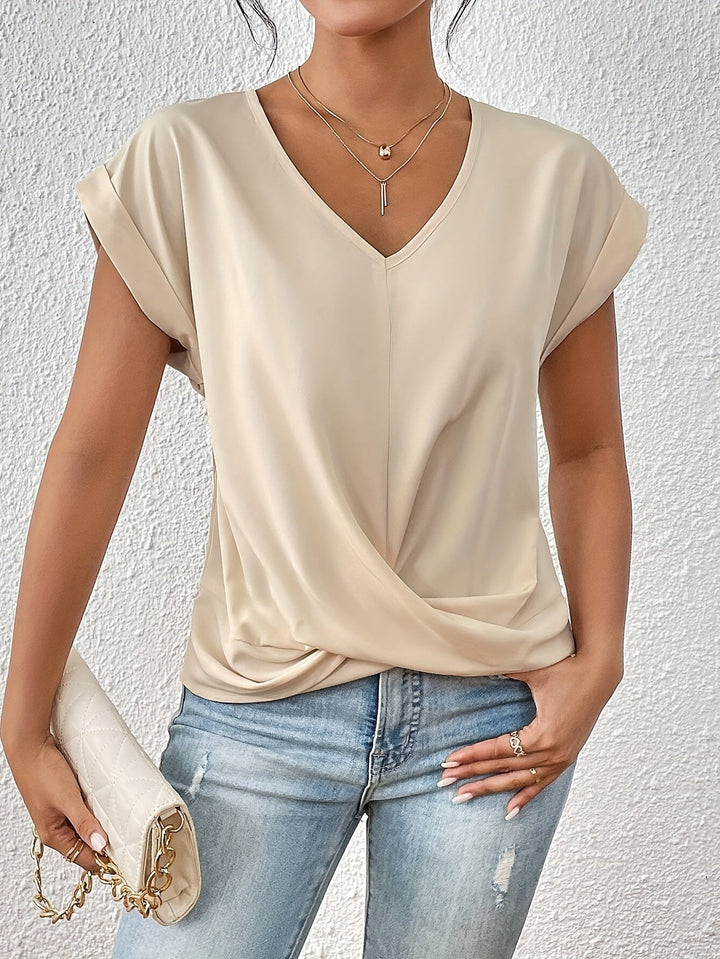 Ciara - casual V-neck Shirt