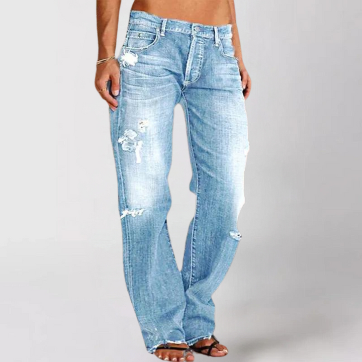 Veronica - Loose Wide-Leg Denim Jeans