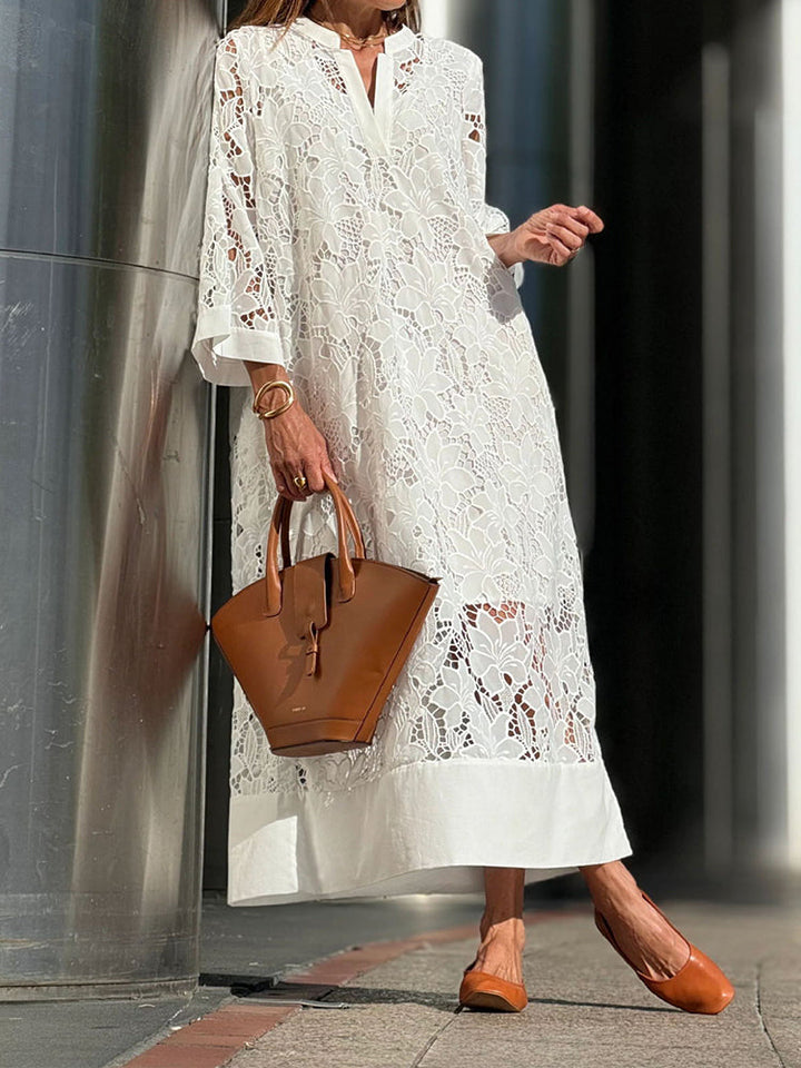 Linda - Comfy Lace Dress