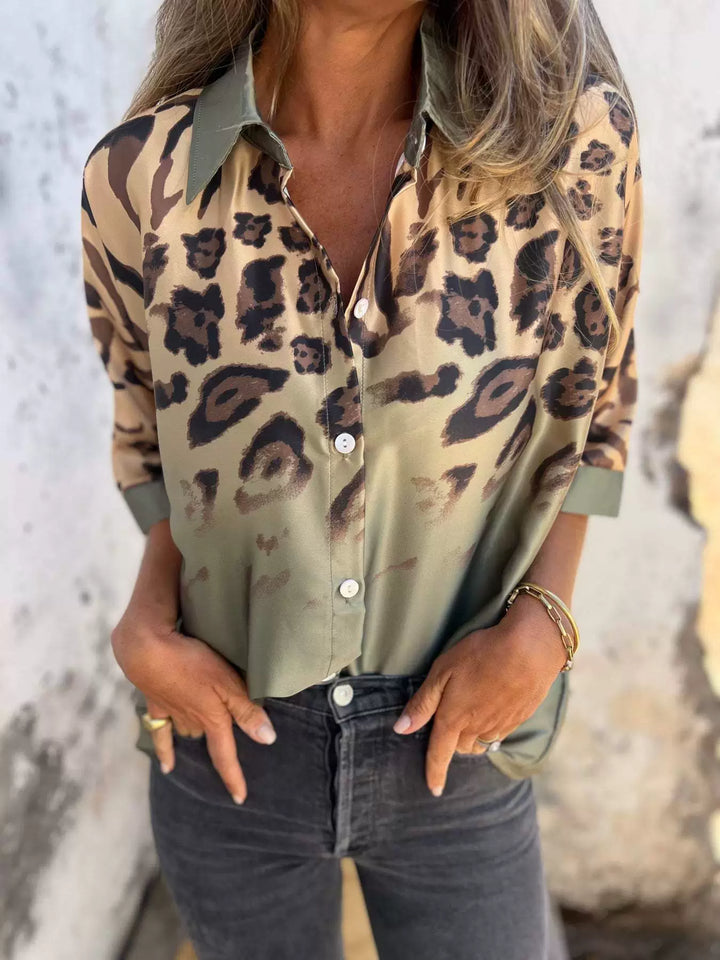 ORLAITH™ - Luxe Leopard Blouse