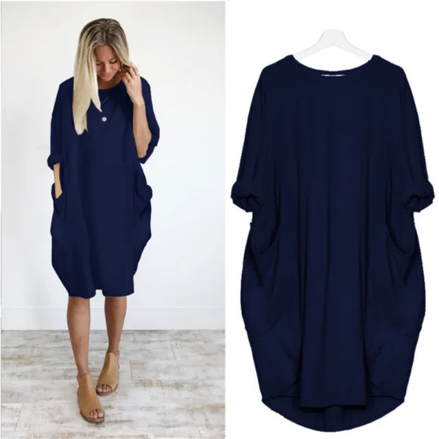 Shannon - Comfortable Tummy Covering Dress