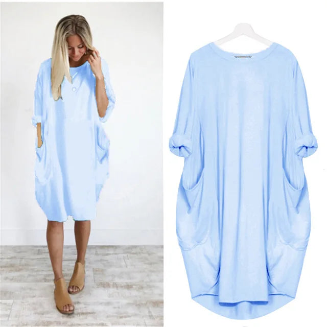 Shannon - Comfortable Tummy Covering Dress