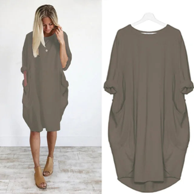 Shannon - Comfortable Tummy Covering Dress