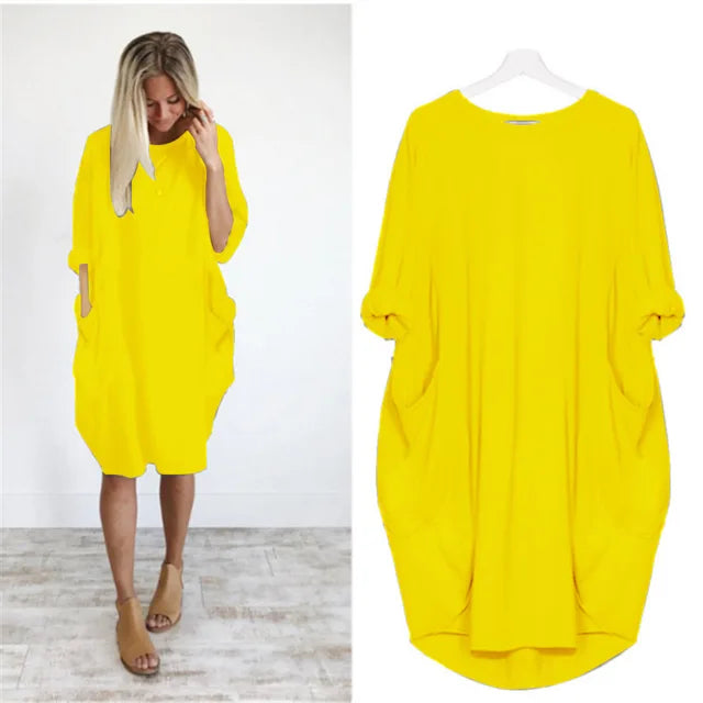 Shannon - Comfortable Tummy Covering Dress