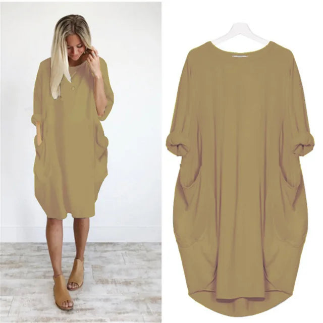 Shannon - Comfortable Tummy Covering Dress