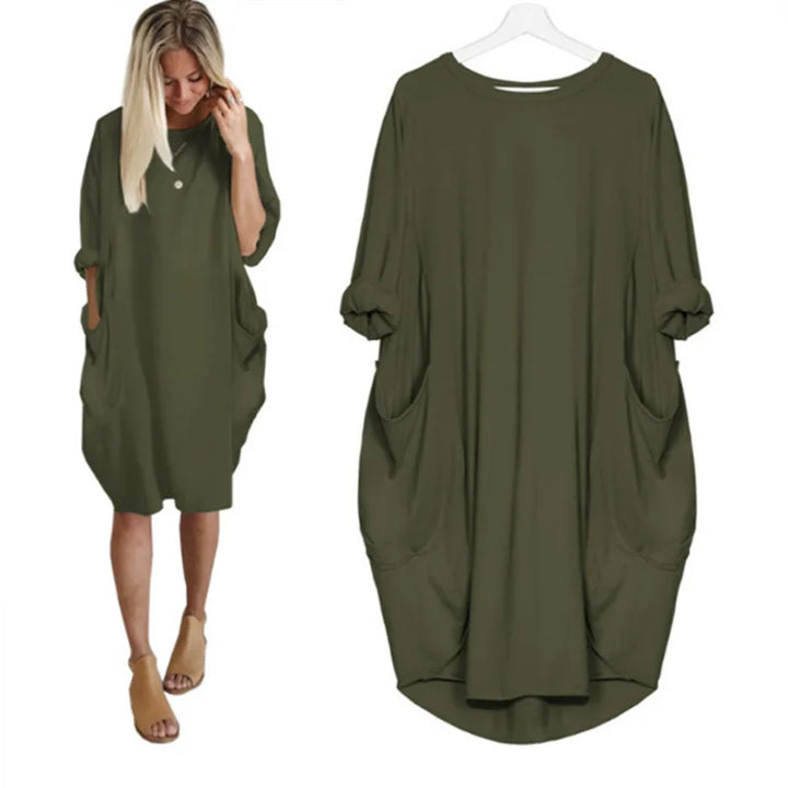 Shannon - Comfortable Tummy Covering Dress