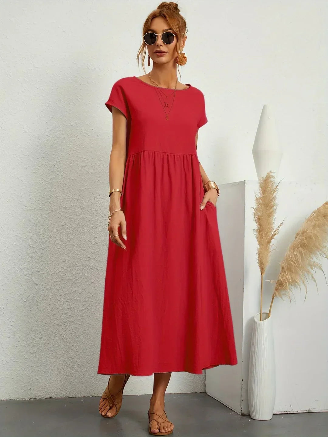 Lauren™ - Elegant Casual Summer Maxi Dress