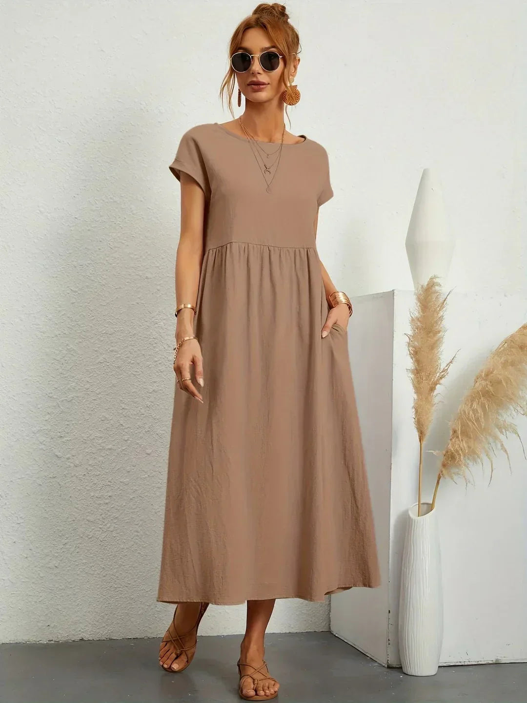 Lauren™ - Elegant Casual Summer Maxi Dress