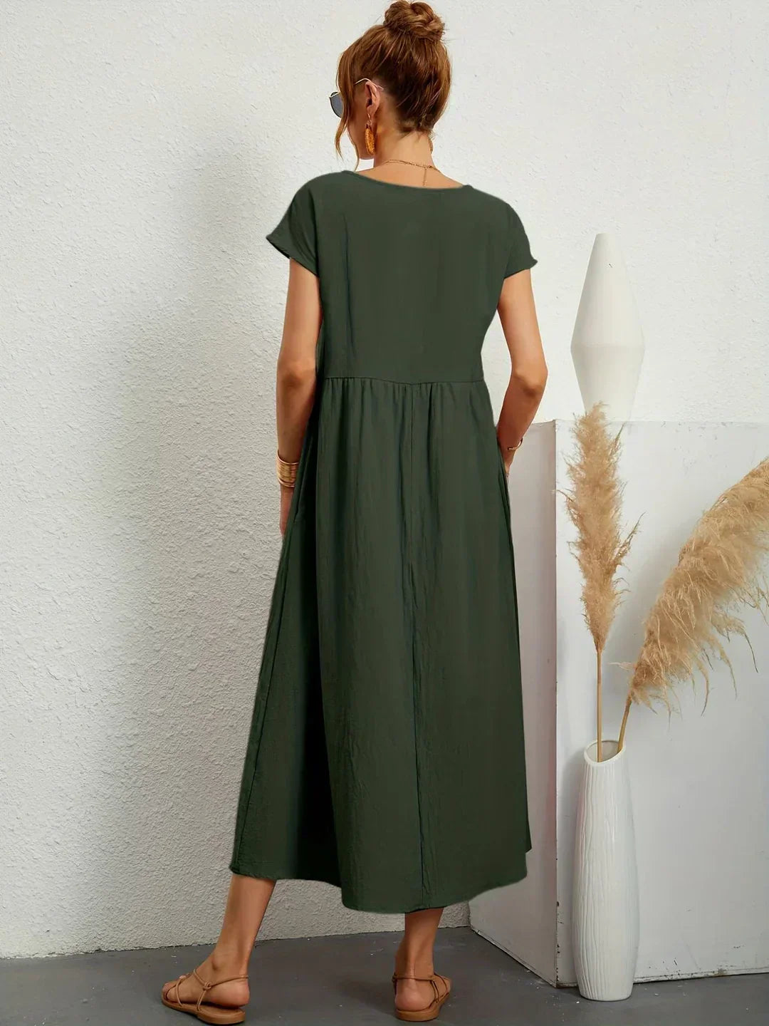 Lauren™ - Elegant Casual Summer Maxi Dress