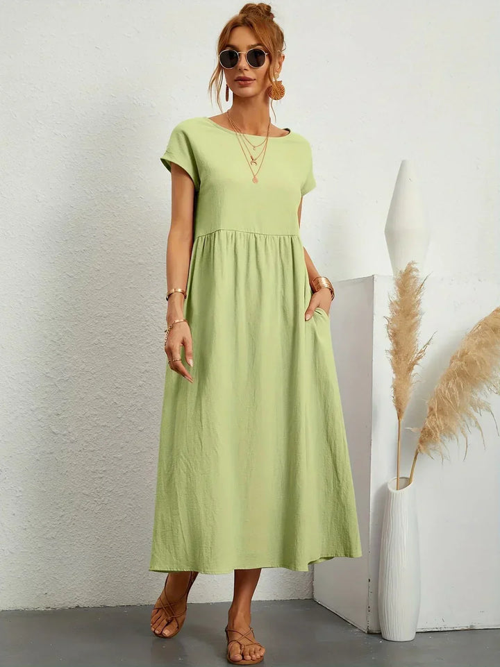 Lauren™ - Elegant Casual Summer Maxi Dress