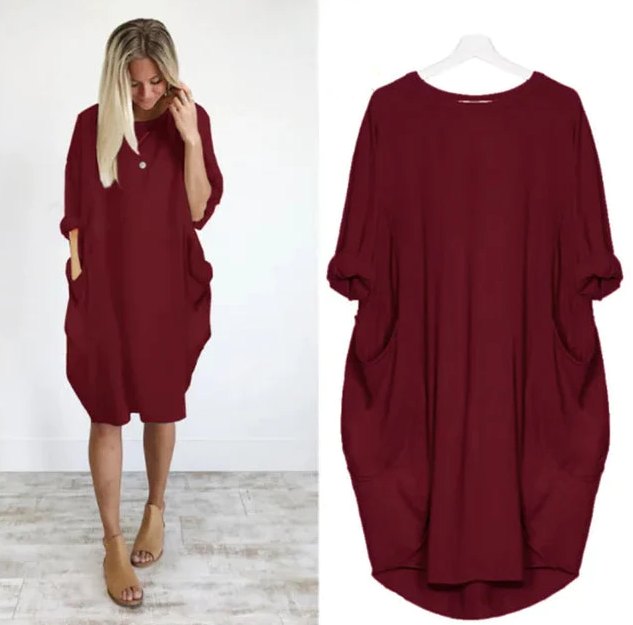 Shannon - Comfortable Tummy Covering Dress